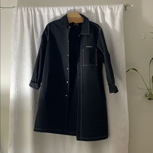 Black Stussy Raincoat